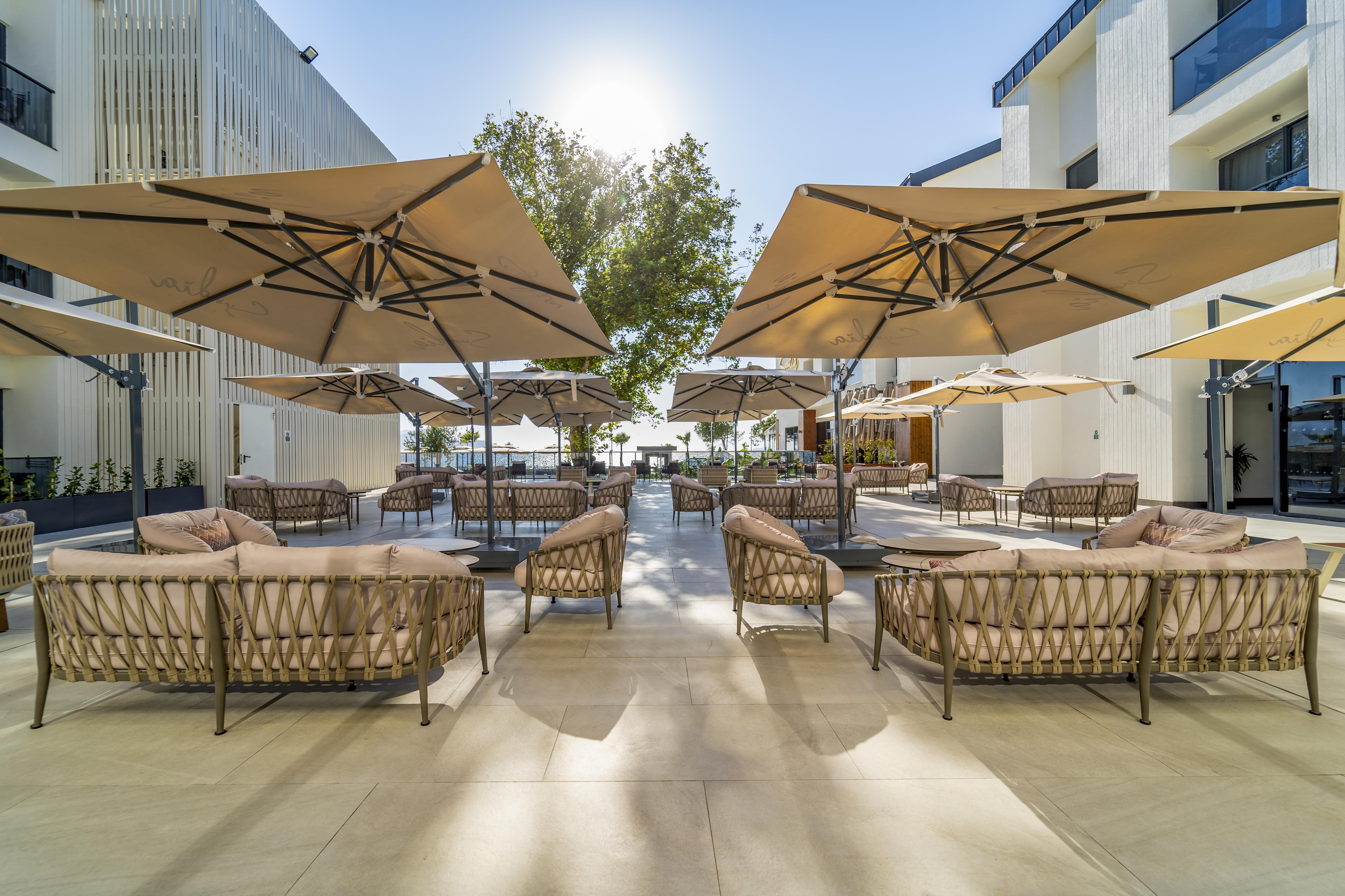 Hotel Sundia Exclusive By Liberty Fethiye Adults Only Exterior foto The hotel's courtyard