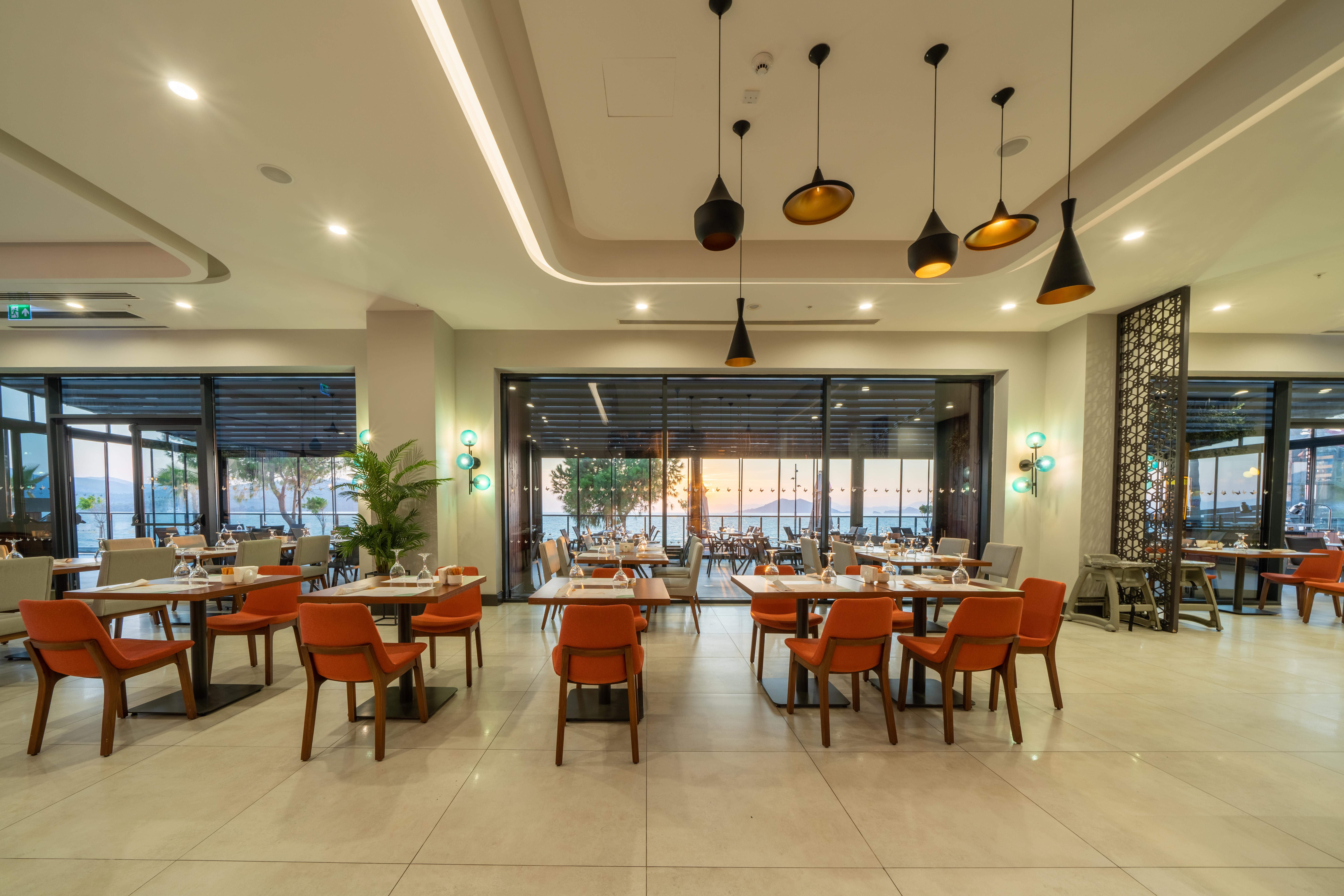Hotel Sundia Exclusive By Liberty Fethiye Adults Only Exterior foto The interior of the restaurant