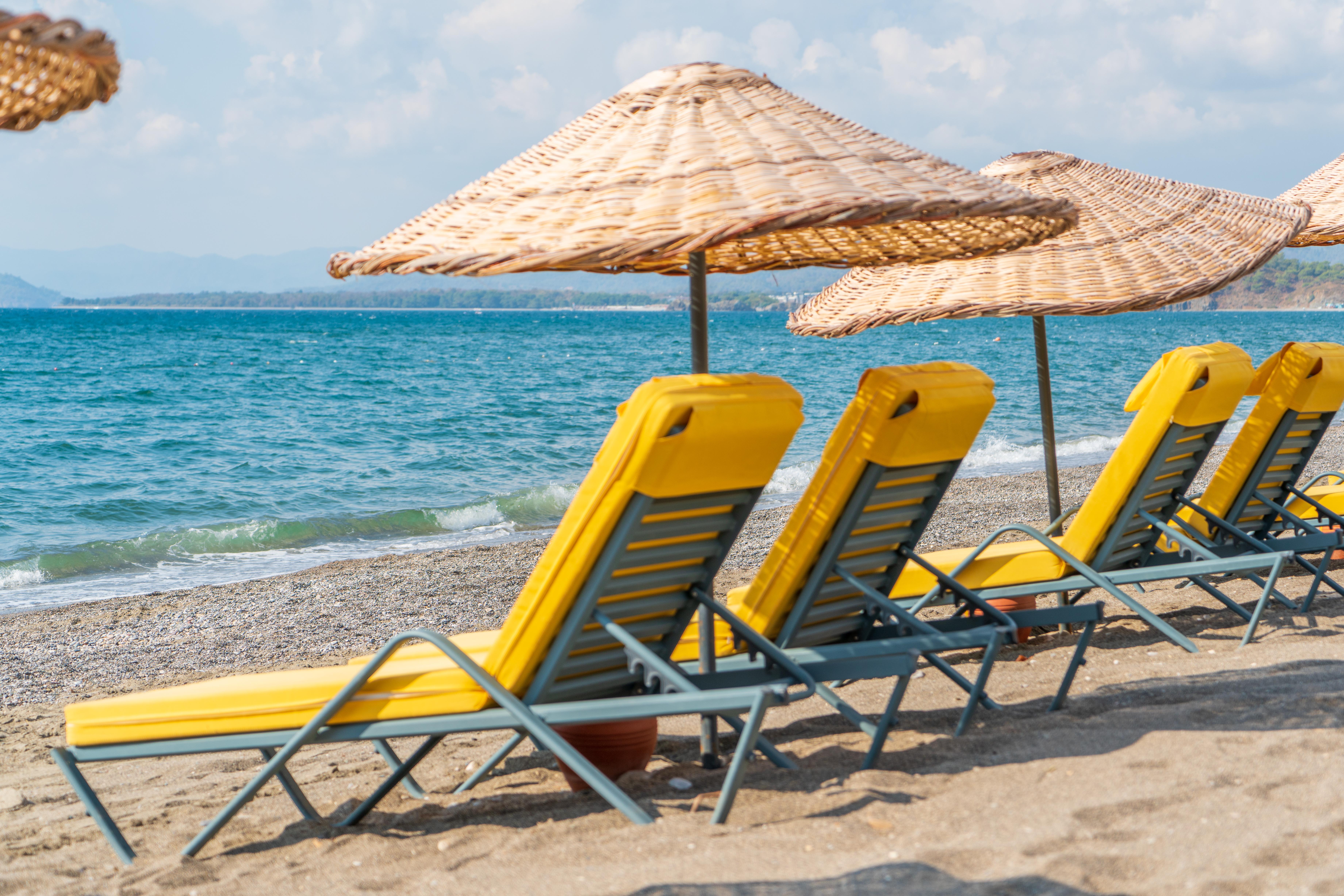 Hotel Sundia Exclusive By Liberty Fethiye Adults Only Exterior foto Beach chairs