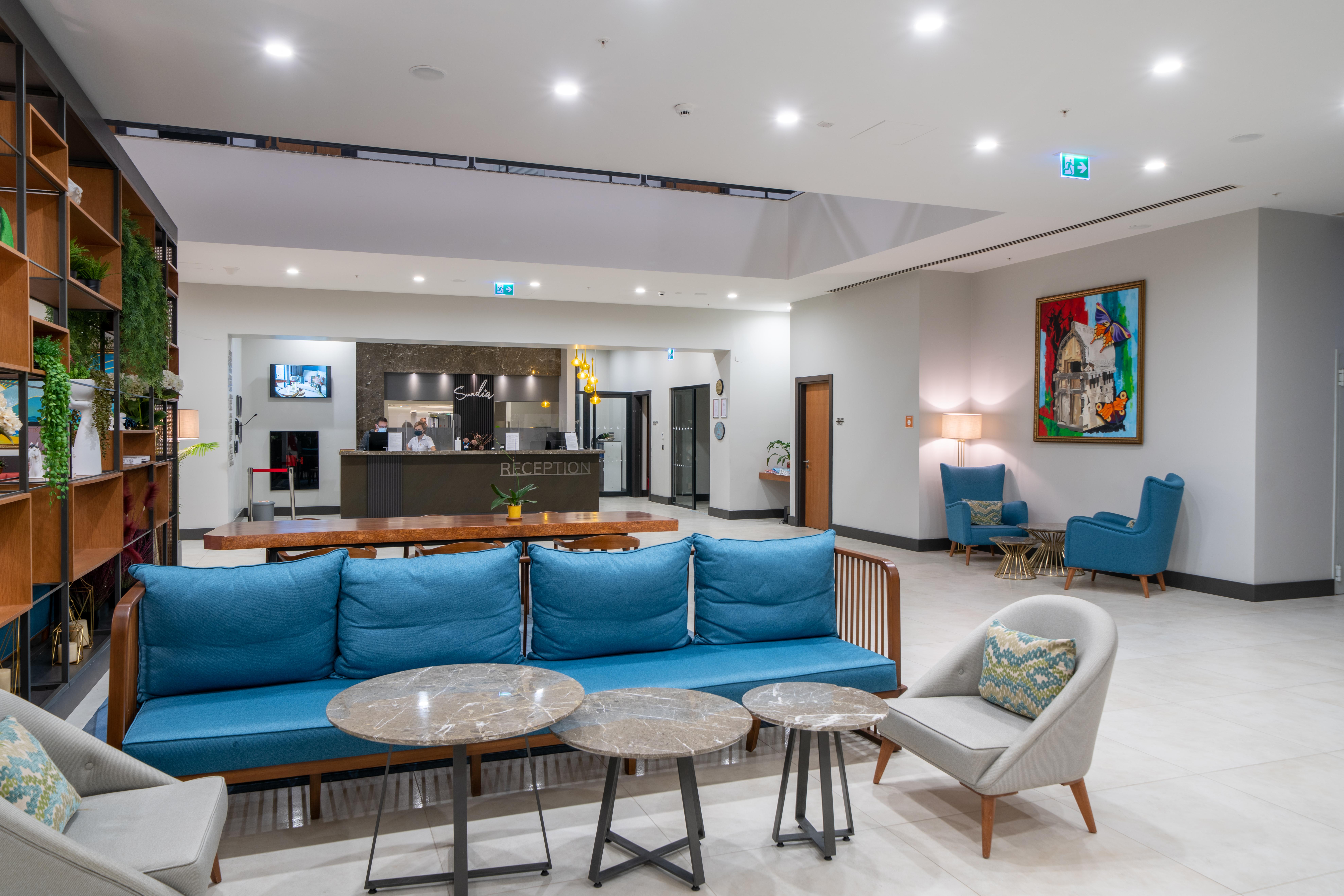 Hotel Sundia Exclusive By Liberty Fethiye Adults Only Exterior foto The lounge at the airport
